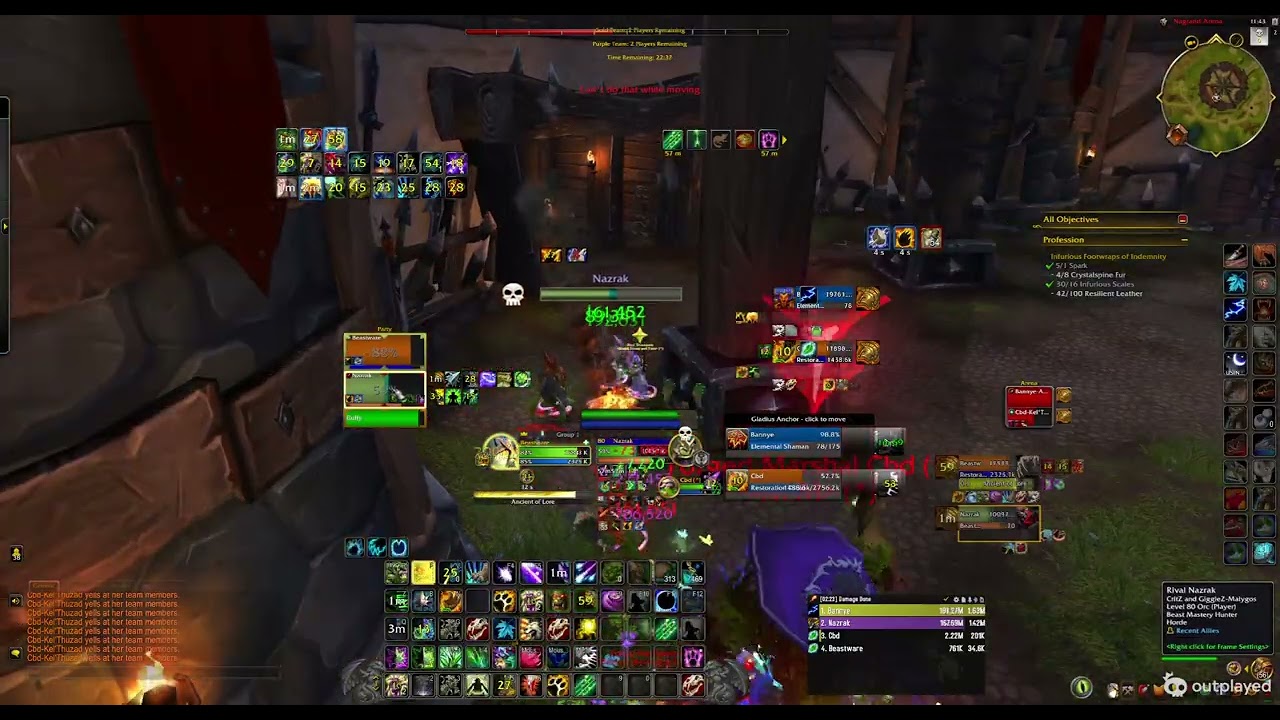 WoW 2v2 Arena 2000 Rating #worldofwarcraft #pvp #restodruid