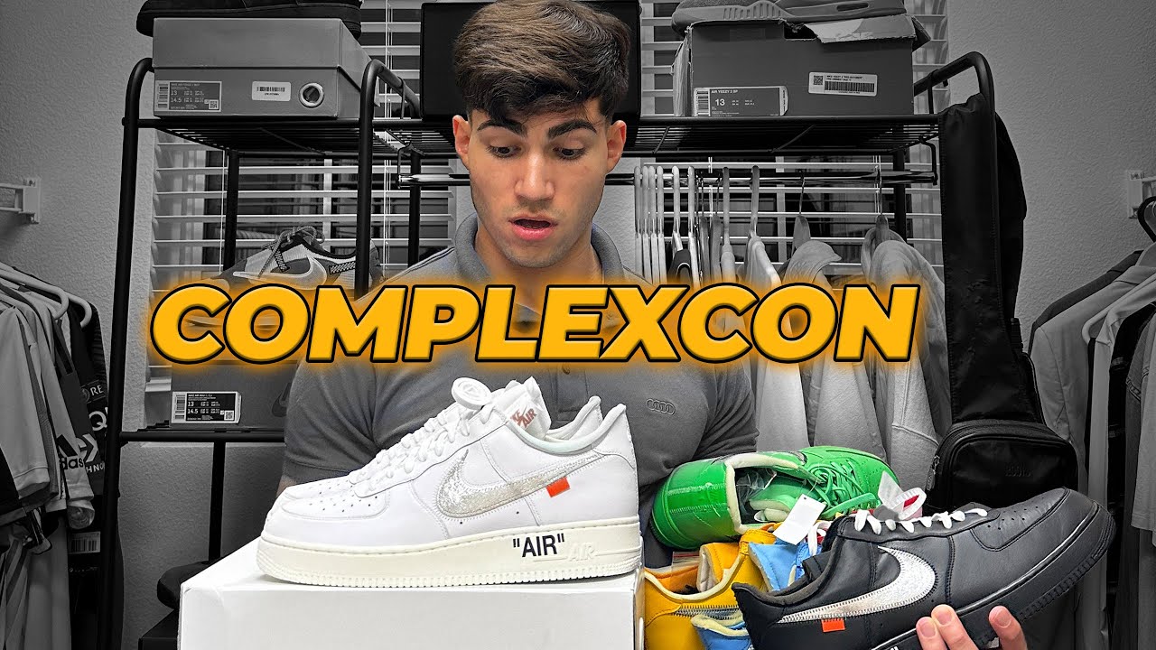 FINALMENTE COMPREI O AIR FORCE OFF WHITE COMPLEXCON!