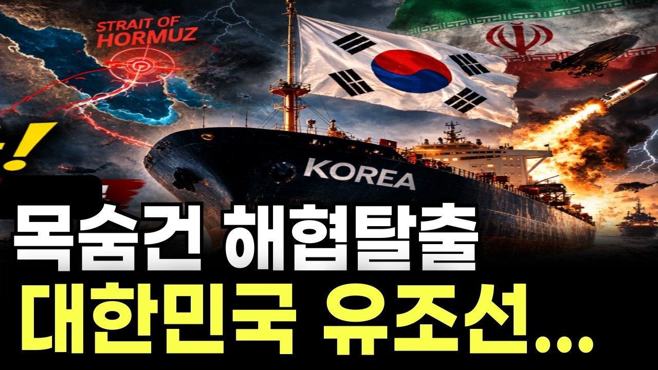 전쟁 터진 새벽, 이란이 한국 배만 공격하지 않은 이유가 있었습니다