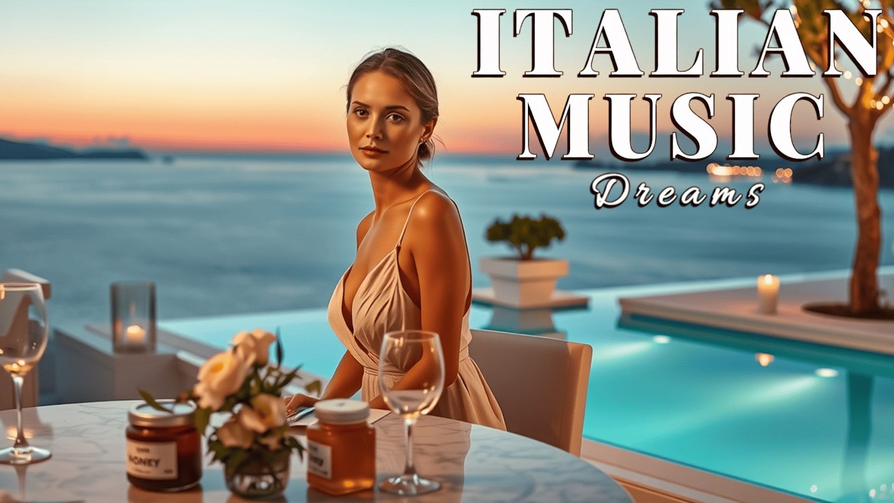 Mediterranean Seaside Escape & Italian Chill 🏝️🌅 Tranquil Coastline Views & Gentle Music