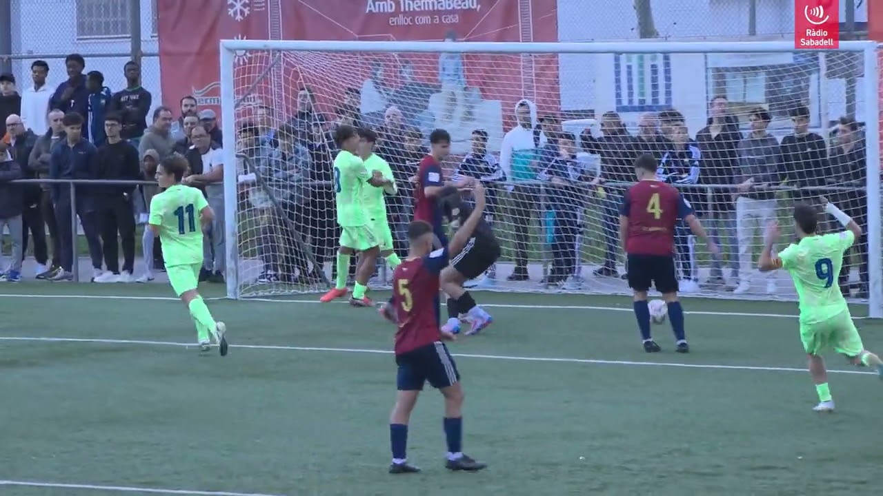 RESUM | CE Mercantil 2-4 FC Barcelona | J7 Divisió d'Honor Juvenil