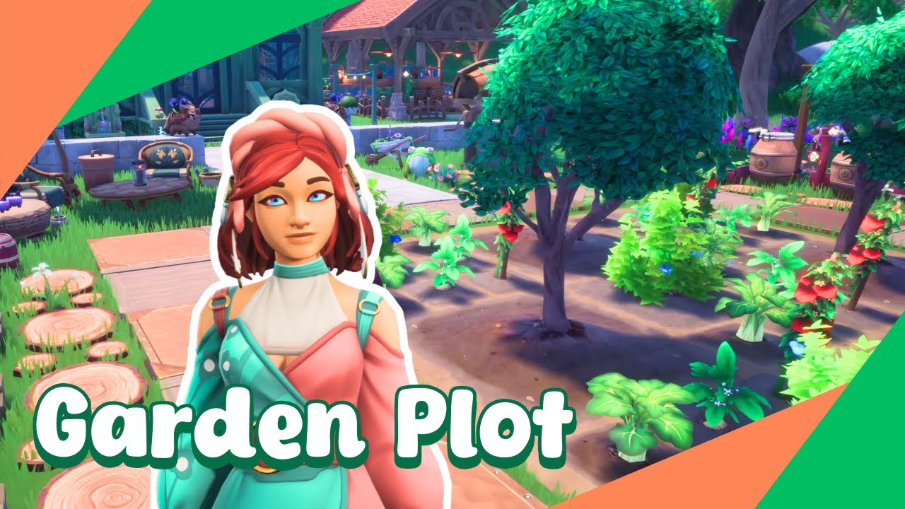Beautiful Garden Plot Build — 🌻 Palia