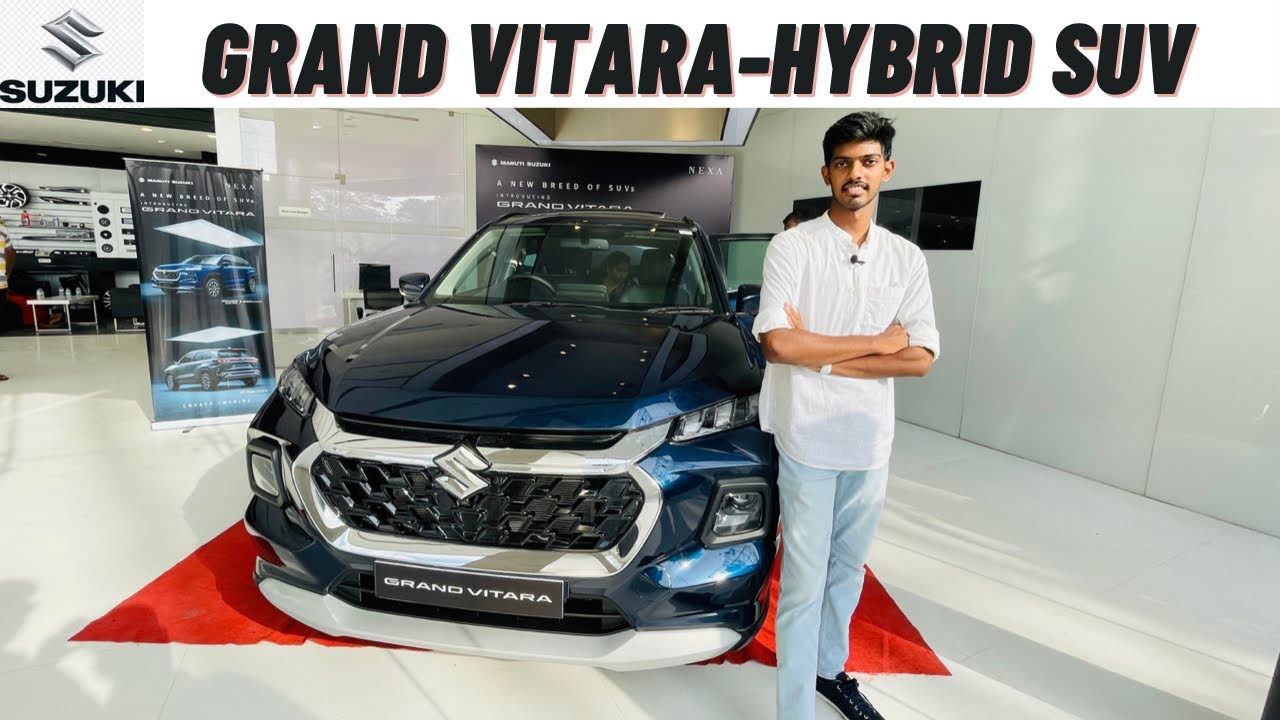 Maruti Suzuki Grand Vitara Hybrid| New Rival for Compact SUV| Exclusive Video|