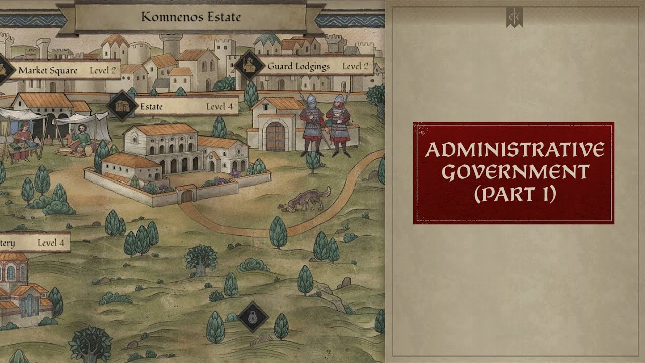 Dev Diary 148 - Admin Realm (pt 1)  | Crusader Kings III