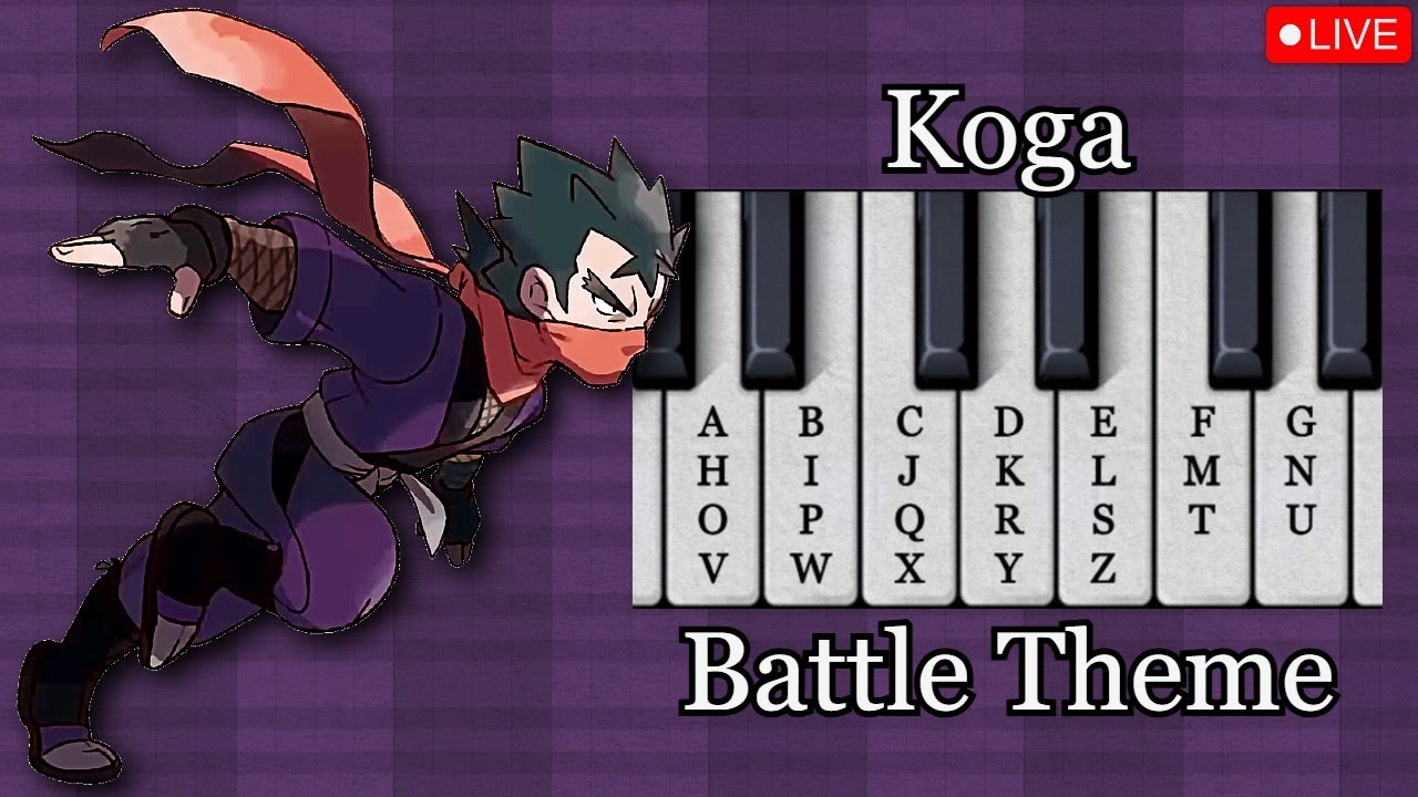 Finishing an original Pokemon Gym Leader Battle Theme Song for Koga!
