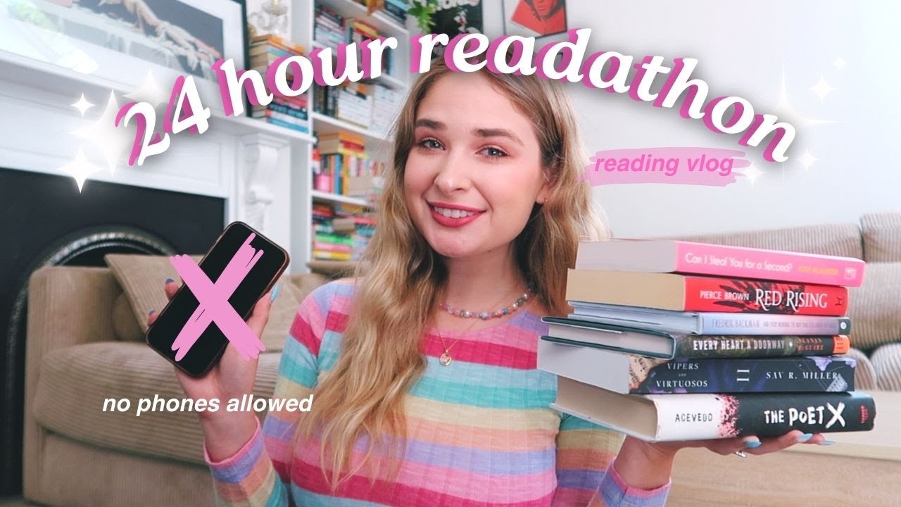 reading for twenty-four hours without touching my phone