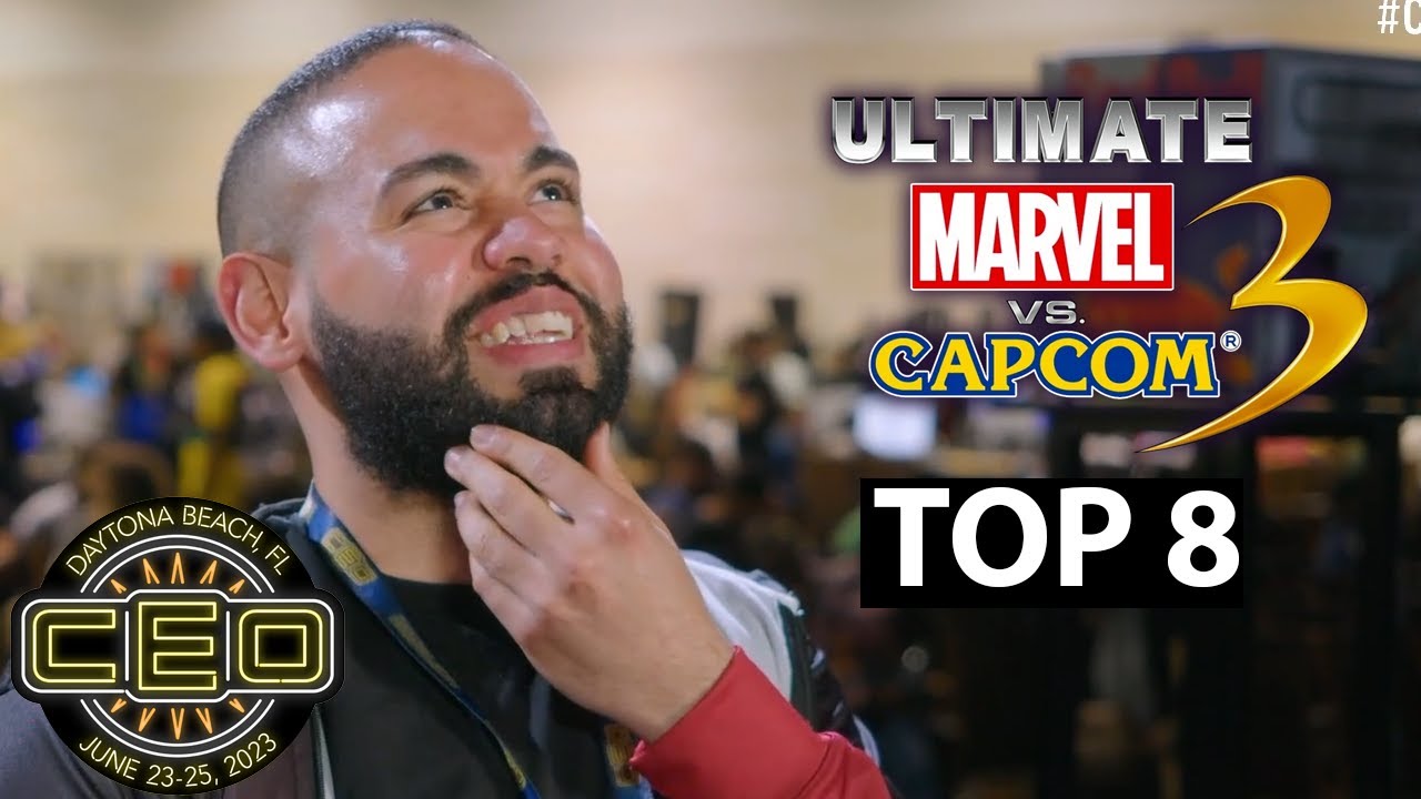 CEO 2023 UMVC3 Top 8 (RayRay, Coach Steve, Idom, Jibrill, Flocker, Kane Blueriver) Tournament