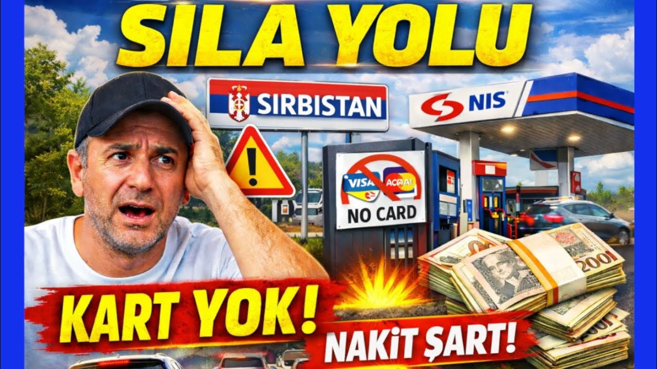 Sıla Yoluna Çıkacaklar Dikkat! Sırbistan’da Benzin Kartla Alınmıyor
