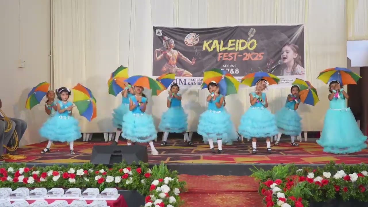 ENNUM MAZHA MAZHA... I Kids Group Dance I 2025 I kindergarden I Kids Fest I