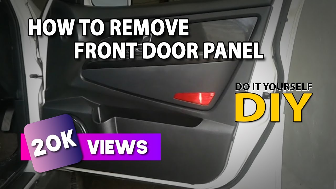 How to remove front door panel | DIY | SsangYong Rexton