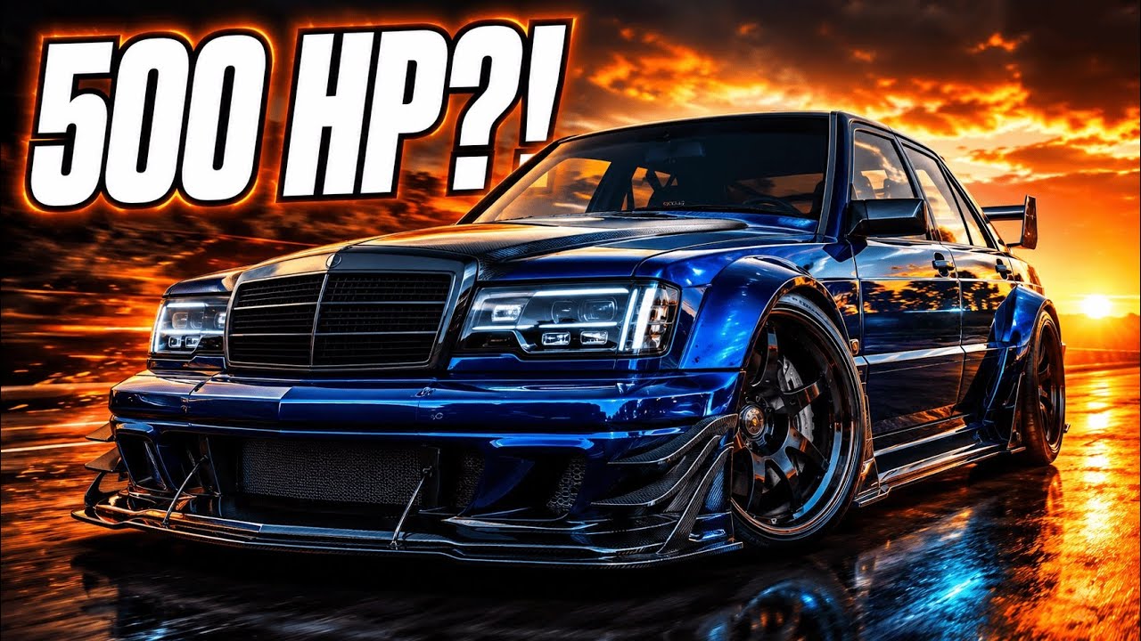 They Turned a Mercedes 190E Into a $770,000 Super Sedan