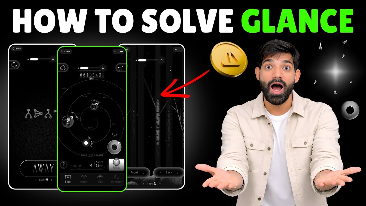 How to Join Glance | Glance Game Guide: How to Join and Complete Stages 1-6 Stage solution #glance