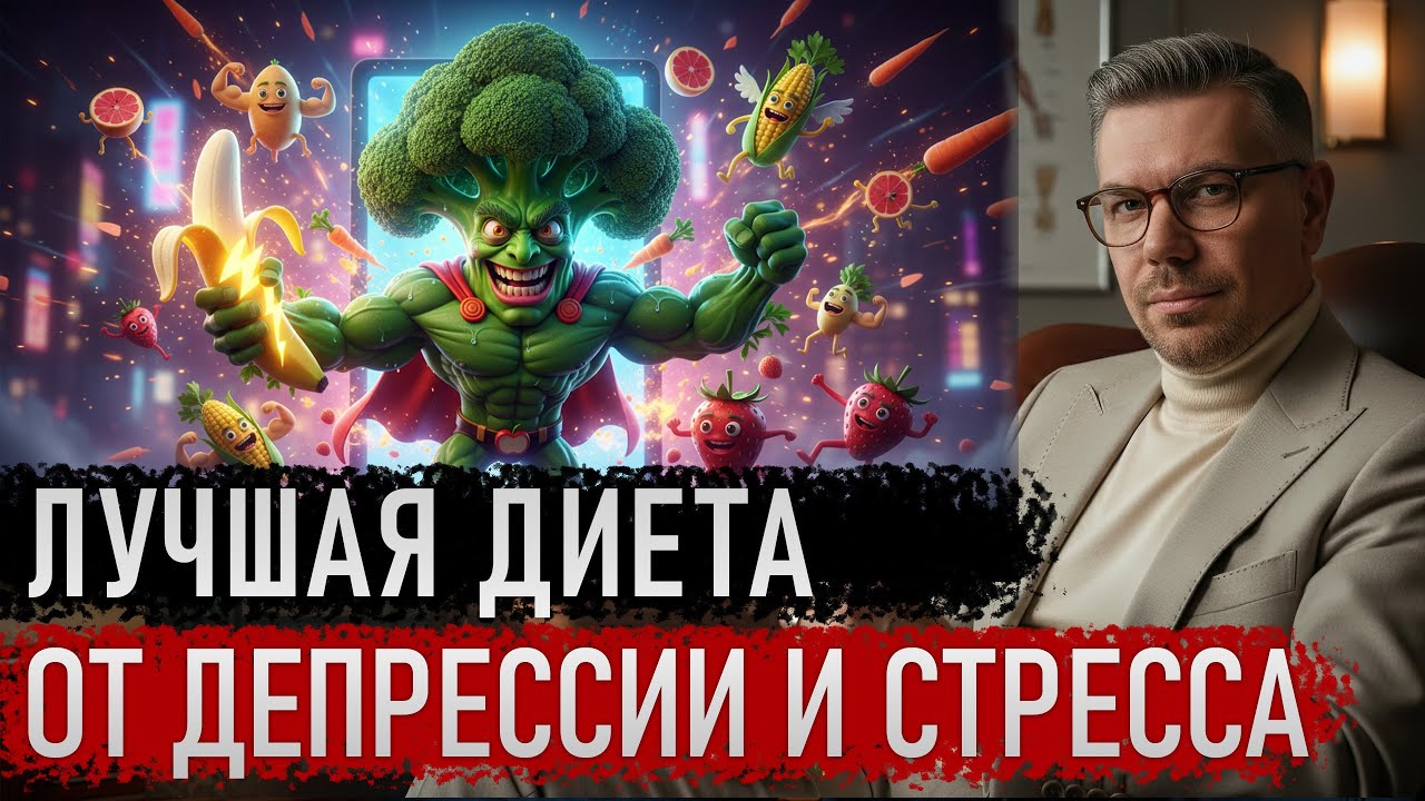 ЛУЧШАЯ ДИЕТА ОТ ДЕПРЕССИИ И СТРЕССА