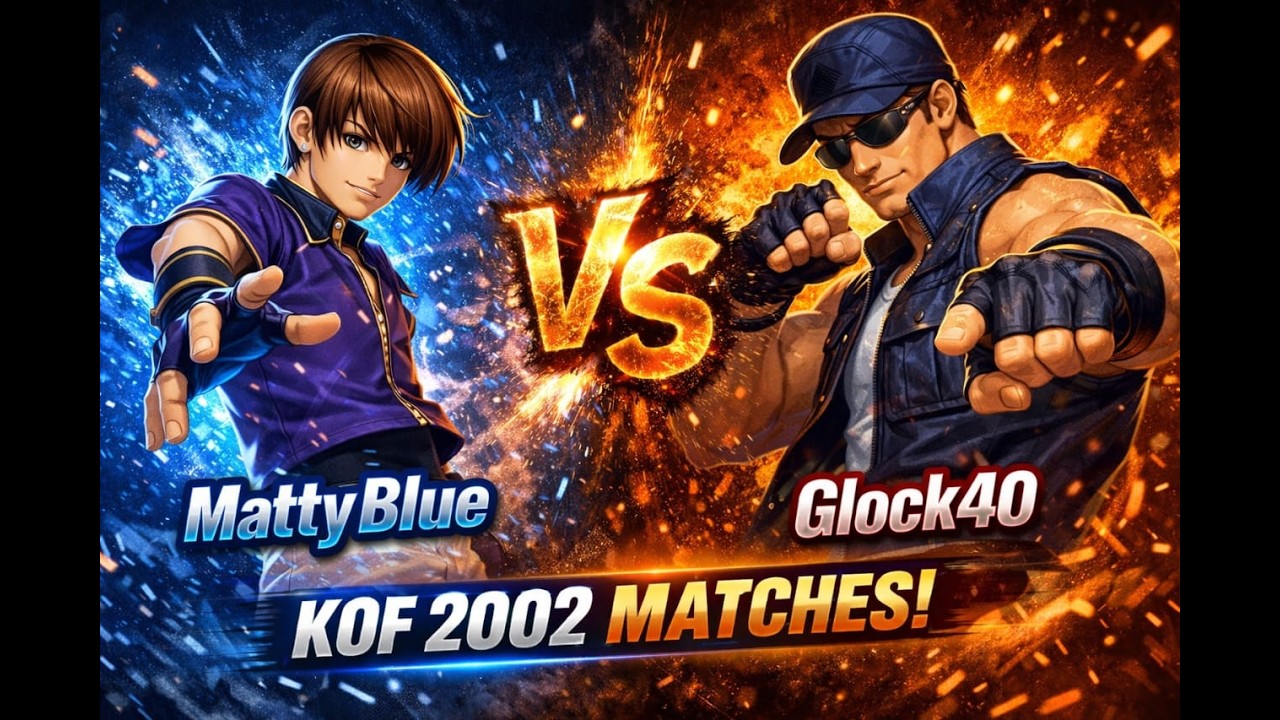 KOF 2002 PLUS FT 5 - MattyBlue vs Glock40