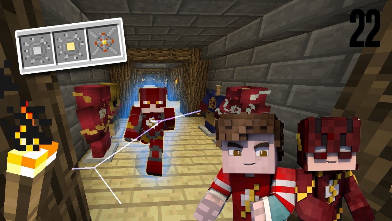 CARGADOR DE TAQUIONES | SERIE DE FLASH | EPISODIO 22 | SPEEDSTER HEROES MOD MINECRAFT