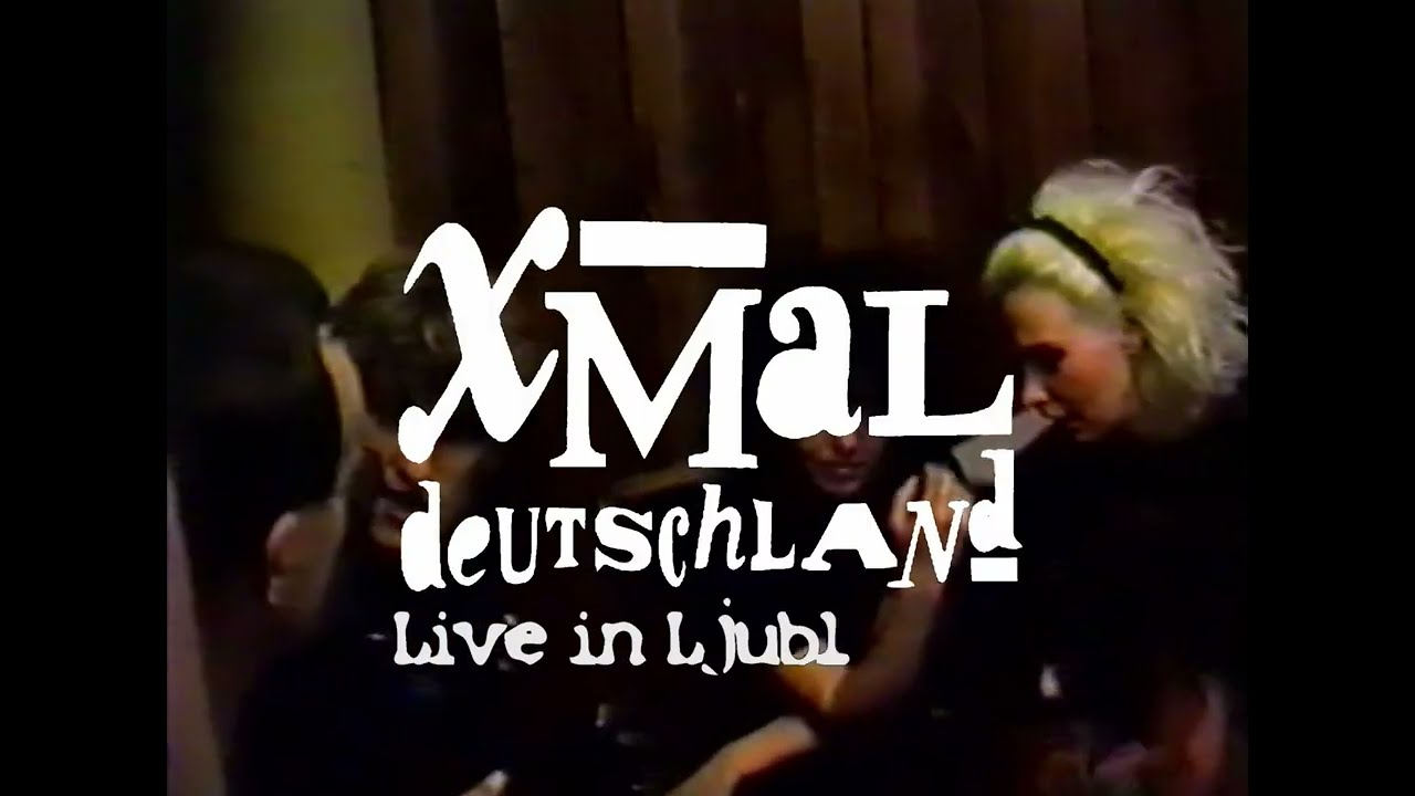 Xmal Deutschland Live in Ljubljana, 1984 | Rare Performance