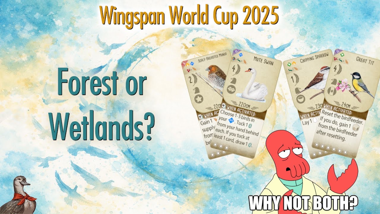 Forest or Wetlands? - Wingspan World Cup 2025 - Group Stage 2 vs Cassabassa
