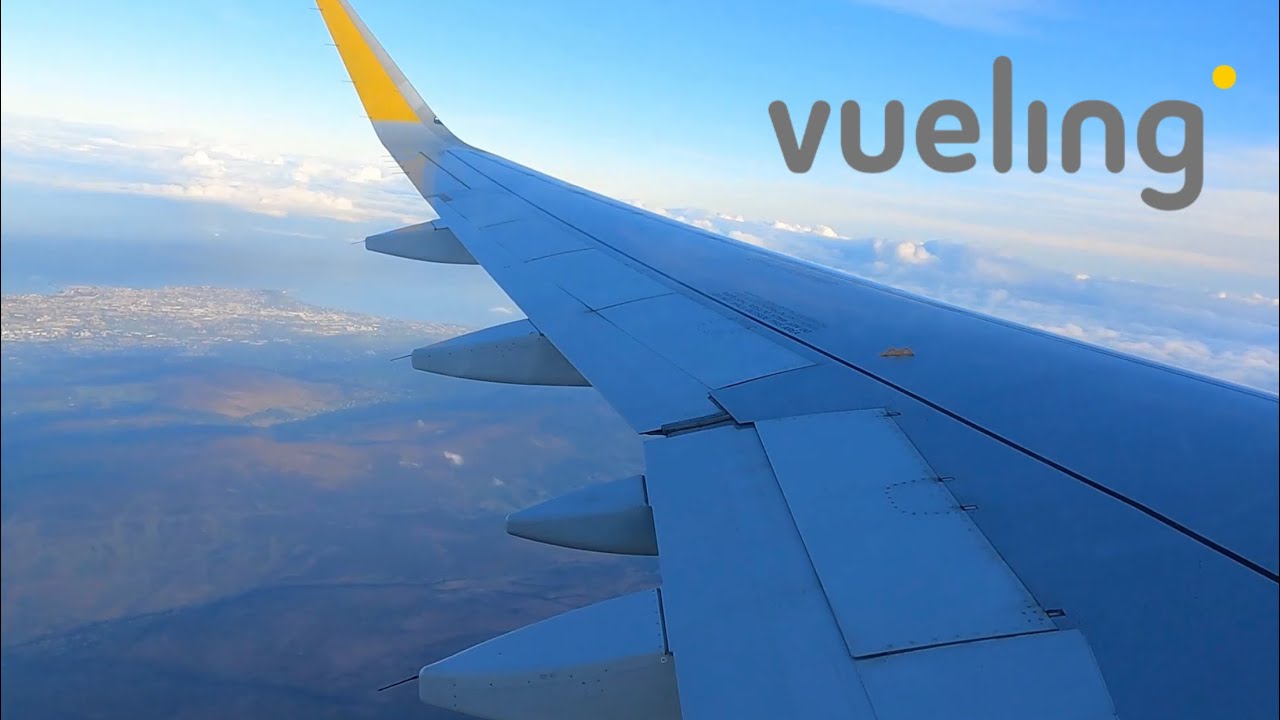 [4K] Dublin ✈ Barcelona | Vueling | EC-MQE | Taxi Takeoff & Landing | 16/11/2022