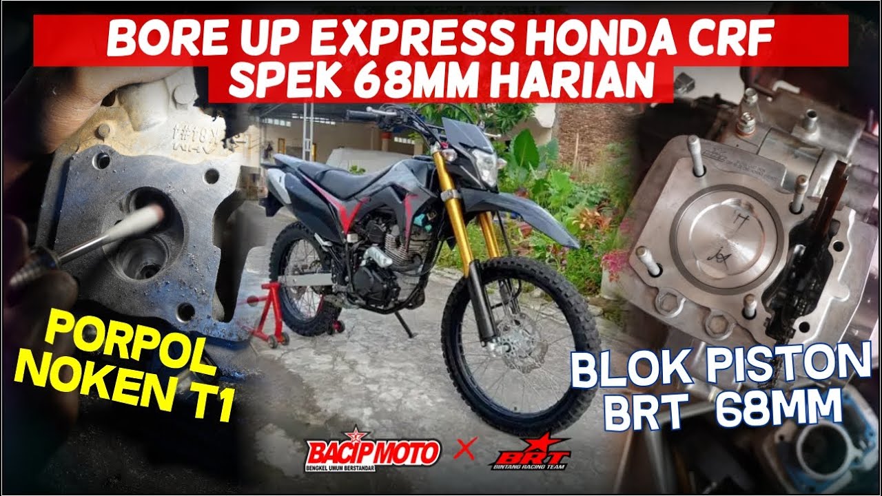BORE UP CRF PISTON 68 MM