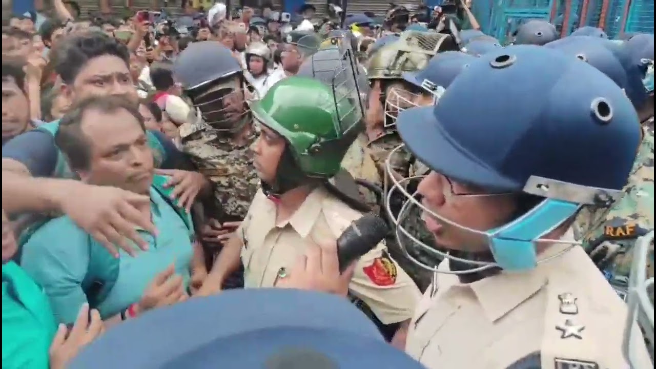 JOB SEEKERS PROTEST AGAINST MAMATA GOVERNMENT 