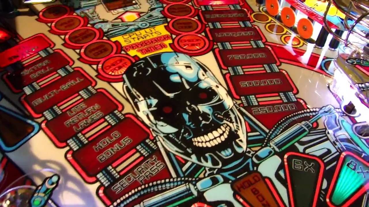 Terminator 2 - pinball restoration (wellness treatment)