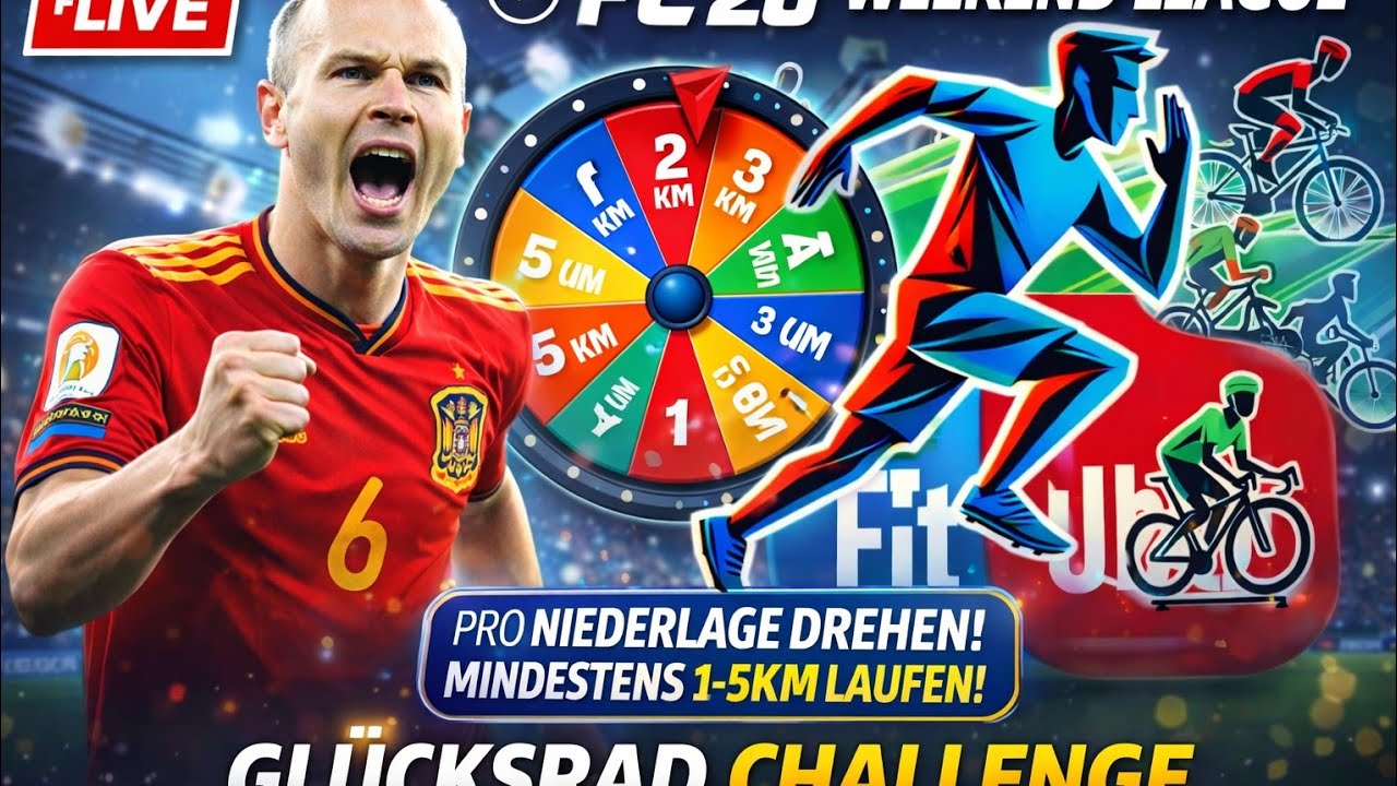 Live Stream, EA FC 26 Weekendleague Glücksrad Challenge !!