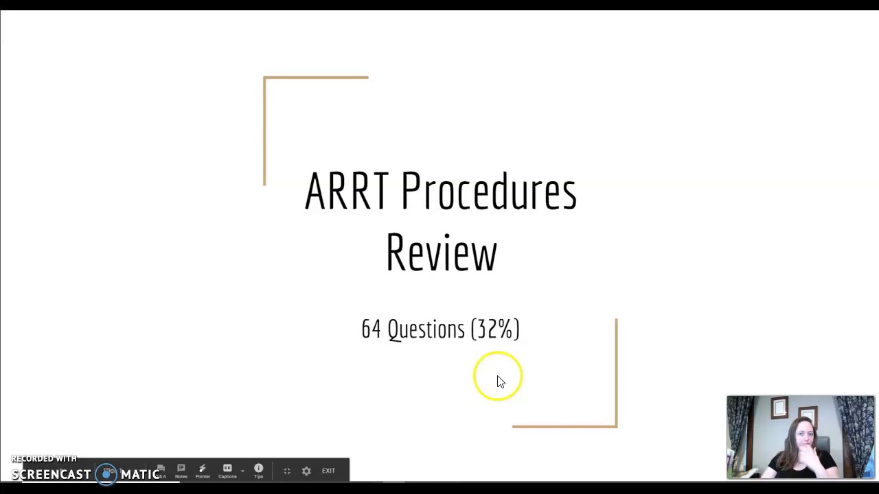 ARRT procedures part #1