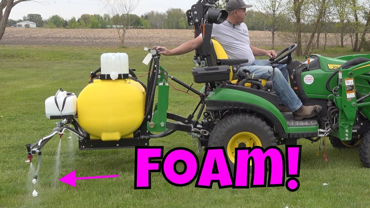 Weeds, THIS IS WAR!! 60 Gal Sprayer, Foam Marker, Drone 