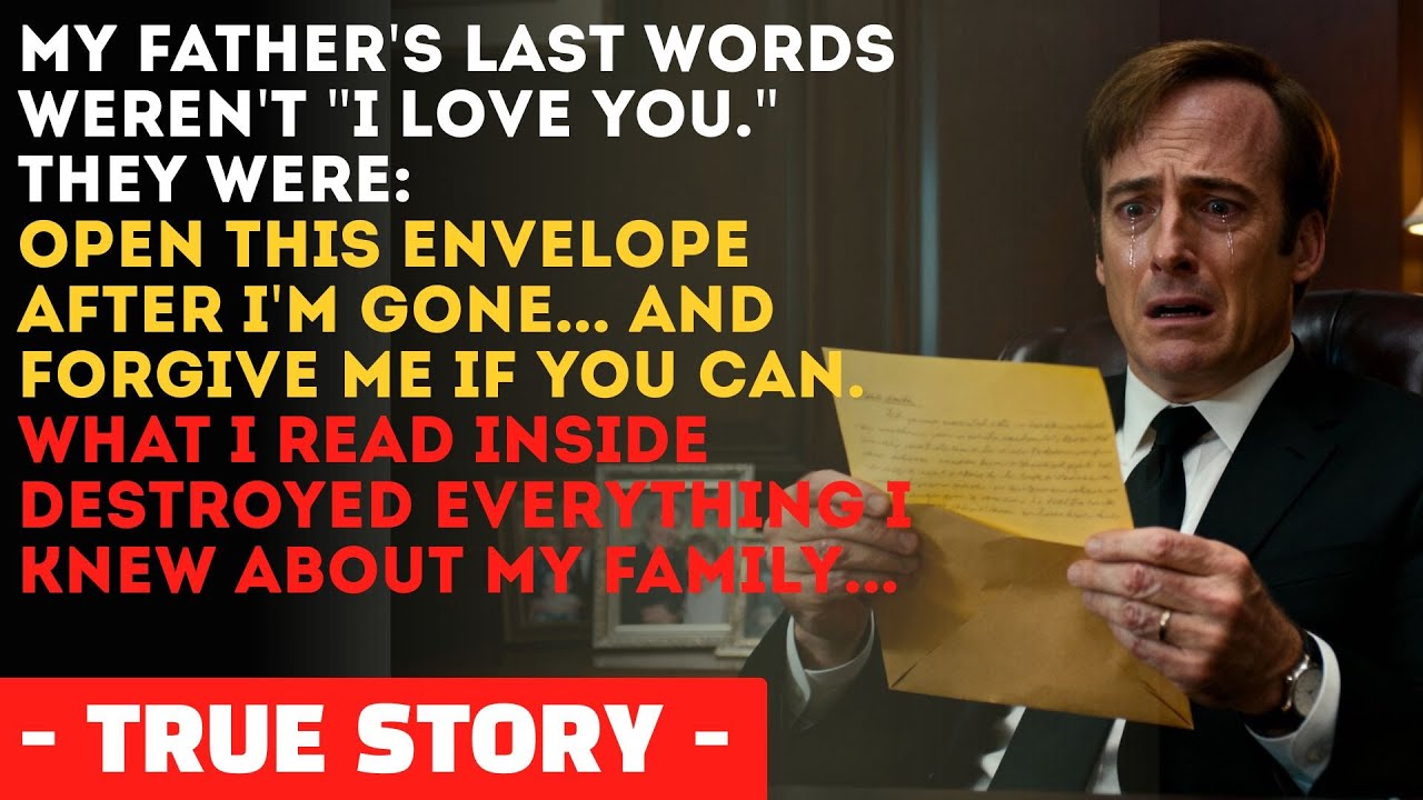 My Father's Last Words Weren't 'I Love You.' They Were 'Open This Envelope After I'm Gone.