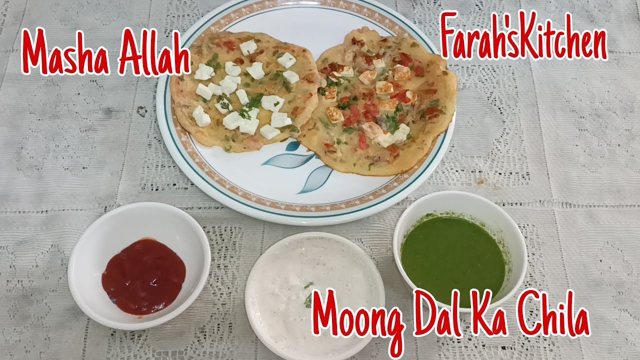 Moong Dal Ka Chila || Healthy Chila || Farah'sKitchen