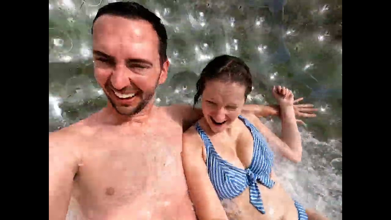 Zorb at Rotorua, New Zealand