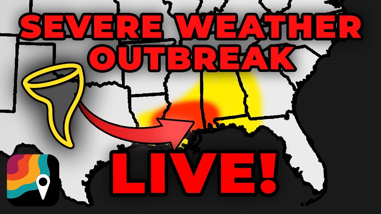 LIVE Moderate Risk across the Deep South | Storm Chaser Stream