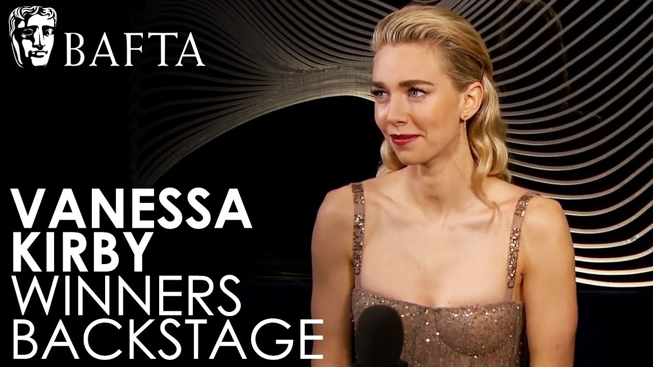 Vanessa Kirby on Winning Supporting Actress for The Crown | BAFTA TV Awards 2018