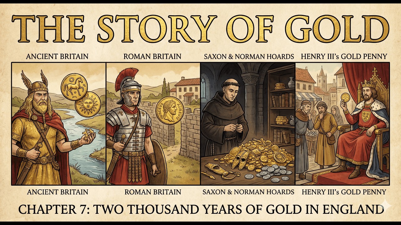 The Story of Gold Chapter 7: Two Thousand Years of Gold in England (Podcast Style)