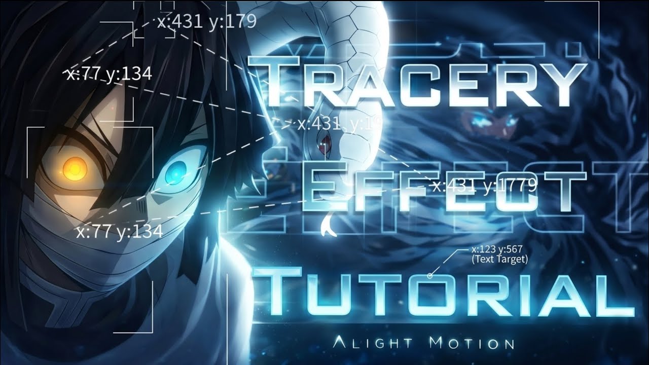 How To Make Tracery Effect Like After Effect On Mobile 📱🔥