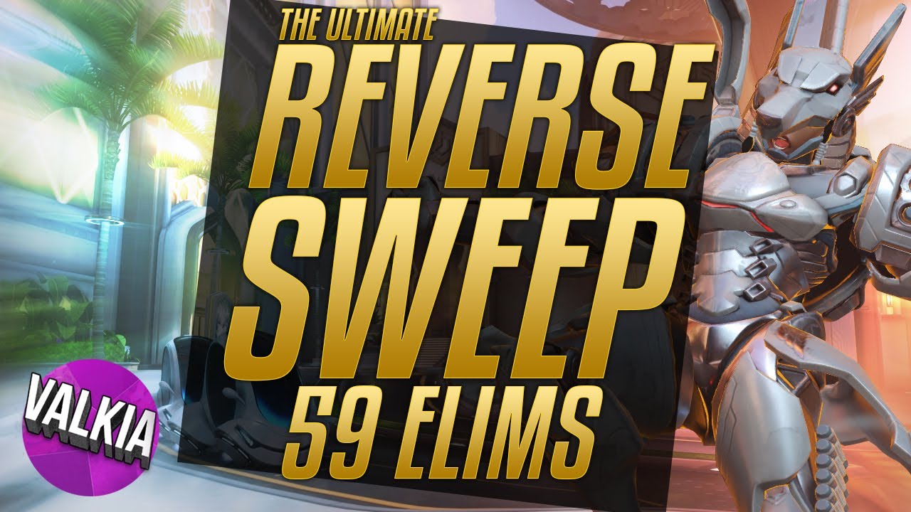 Grandmaster Pharah || Epic reverse sweep - 59 ELIMS! || Valkia • Overwatch