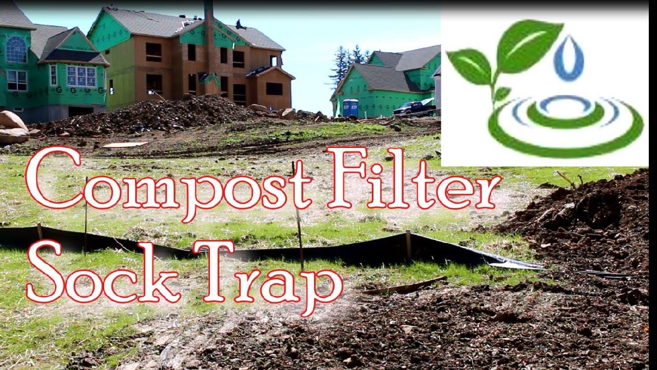 Compost Filter Sock Trap