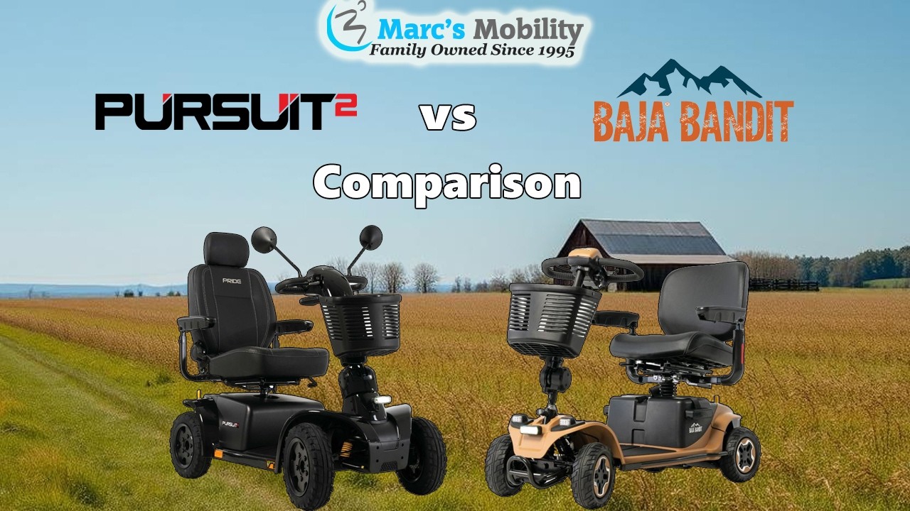 Baja Bandit vs Pursuit 2: Ultimate Off-Road Mobility Scooter Comparison
