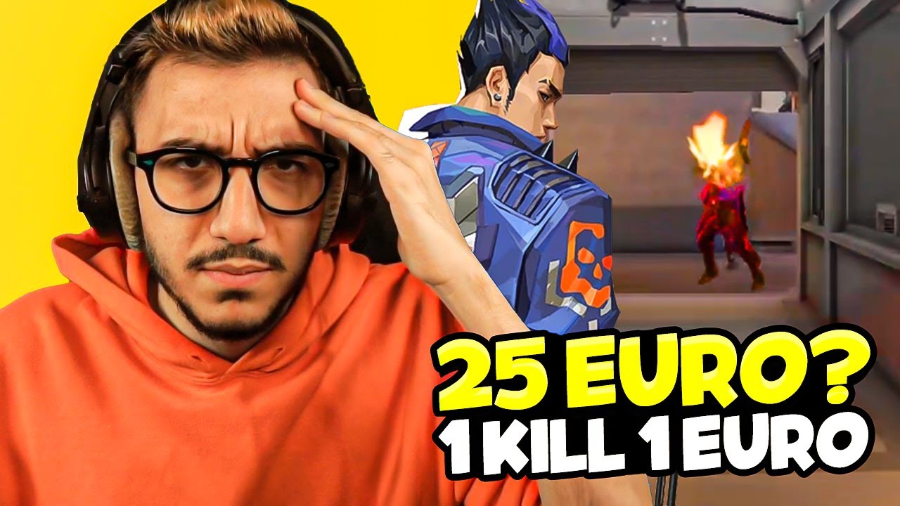 INCREDIBILE: 25 EURO AD 1KILL=1€?! EP2S2 | VALORANT ITA