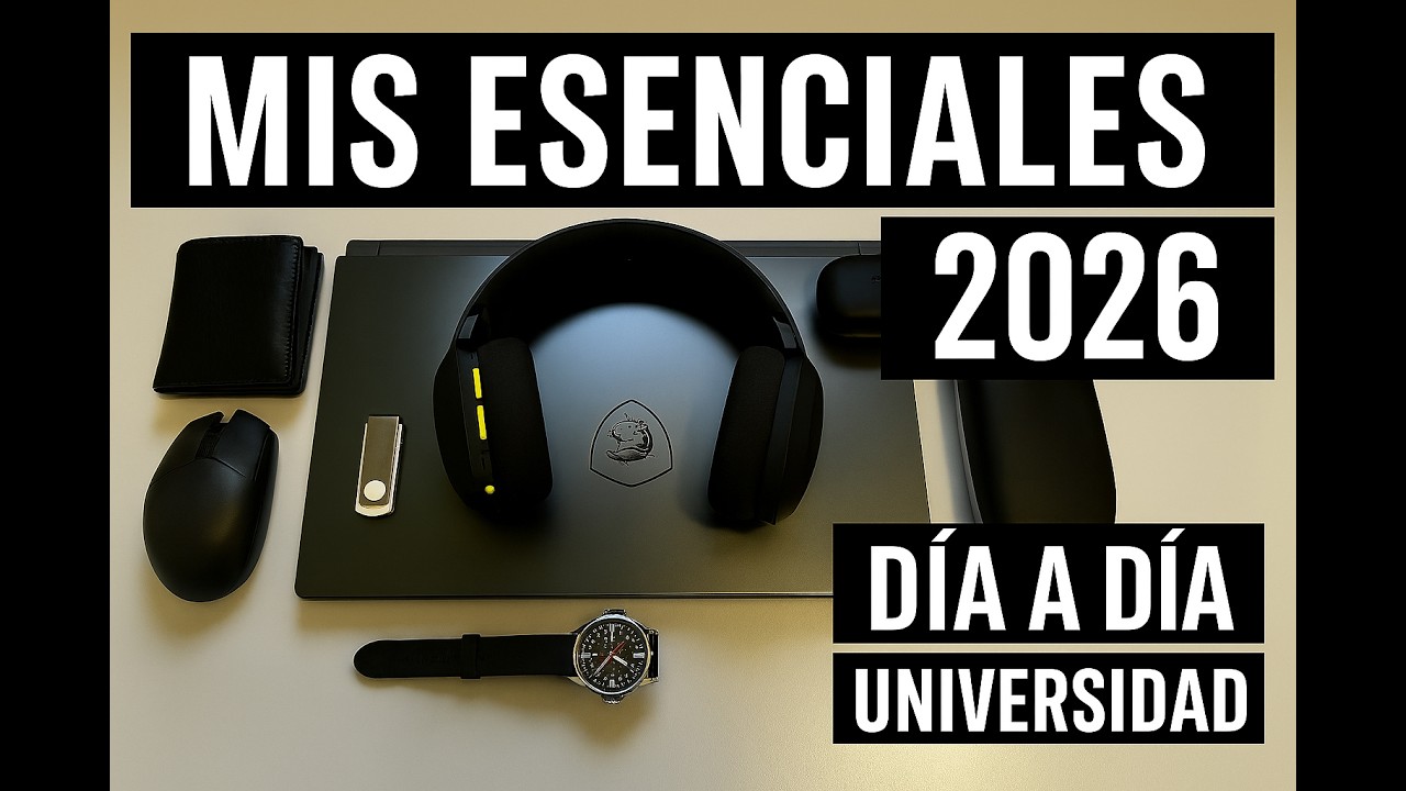 Mis ESENCIALES de UNIVERSIDAD 2026 | Lo que uso cada día