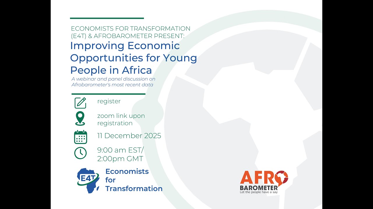 Improving Economic Opportunities for Young People