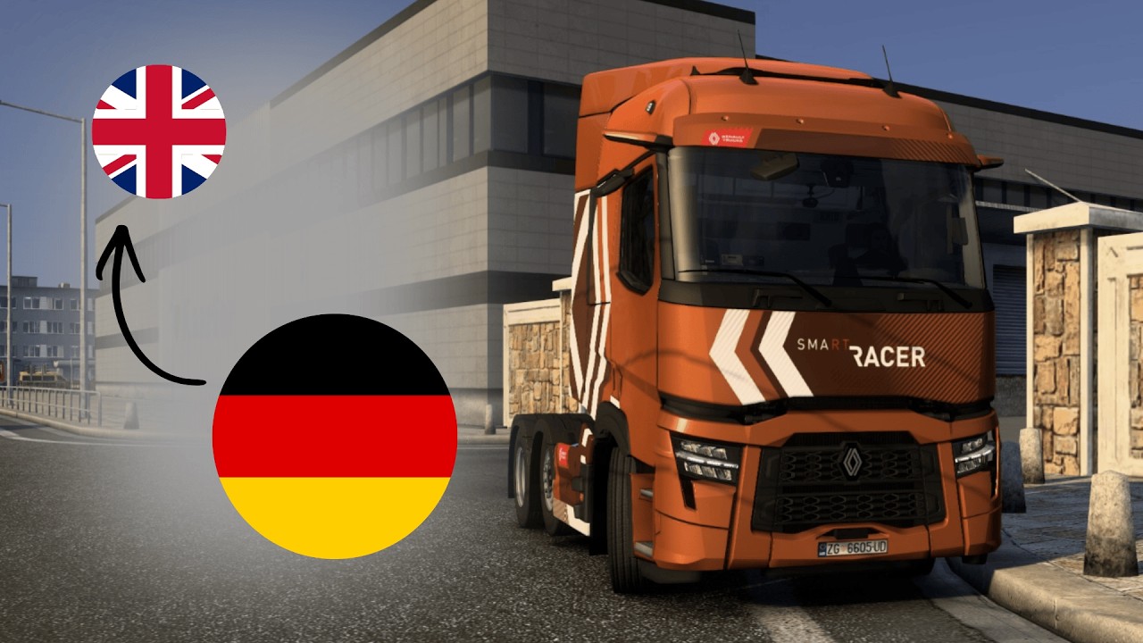 Euro Truck Simulator 2 Gameplay [ETS2] 🎮  Duisburg to Cambridge - Renault T Sleeper