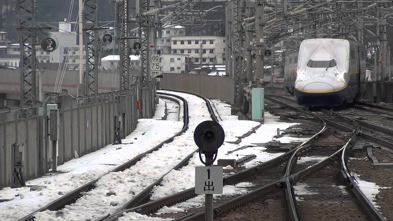 福島駅を彩る新幹線たち