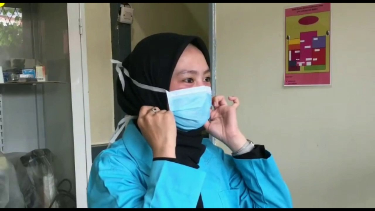 Infokes - Cara Pemakaian Masker yang benar