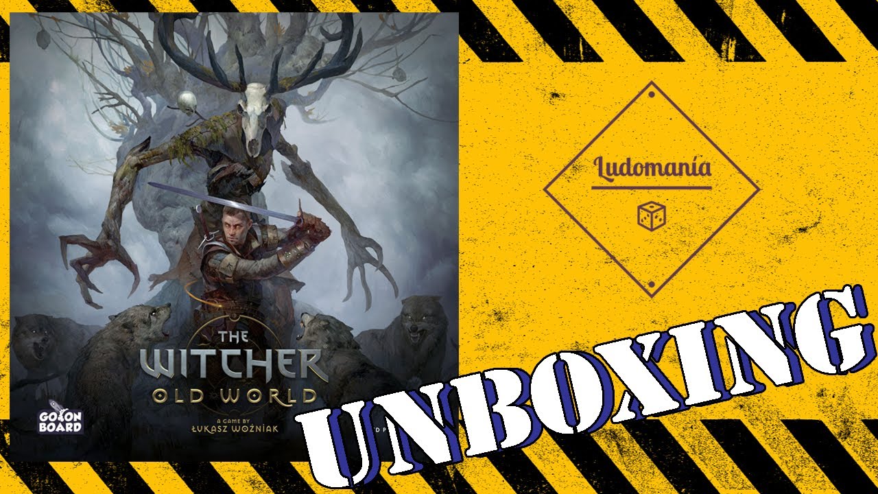 Ludomanía: Unboxing de The Witcher: El viejo mundo edición KS.