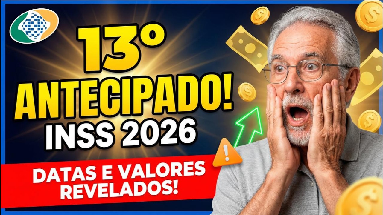 NOVIDADE: 13º Salário INSS 2026 - Tudo sobre Datas, Valores e Seus Direitos!