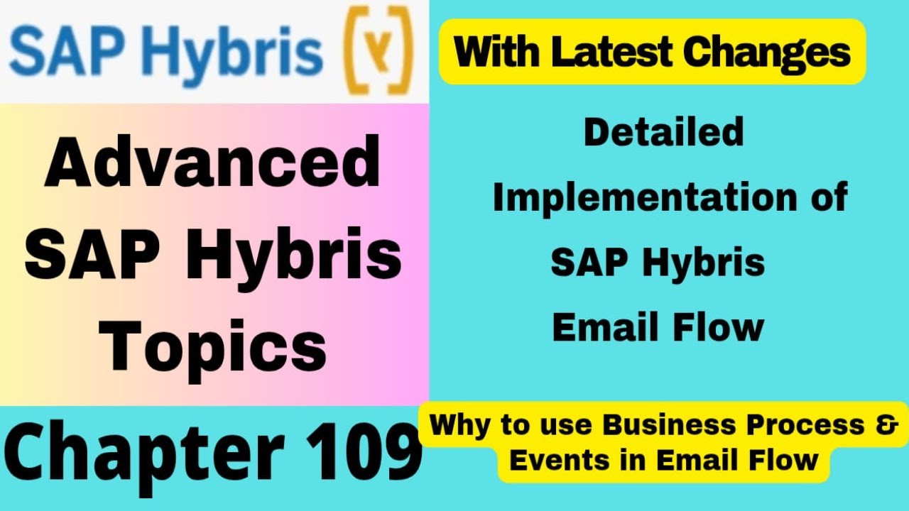 hybris email flow | hybris email process | sap hybris email | sap commerce cloud tutorial
