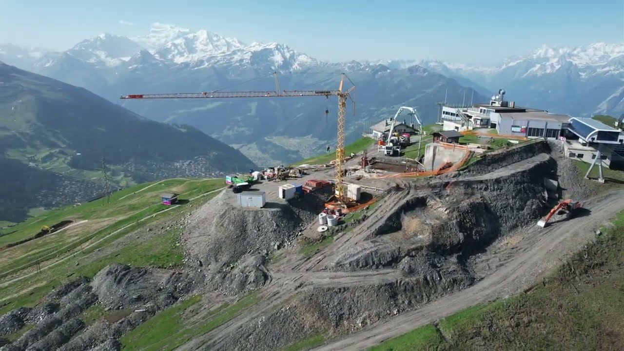 Polli construction Savoleyres TMX