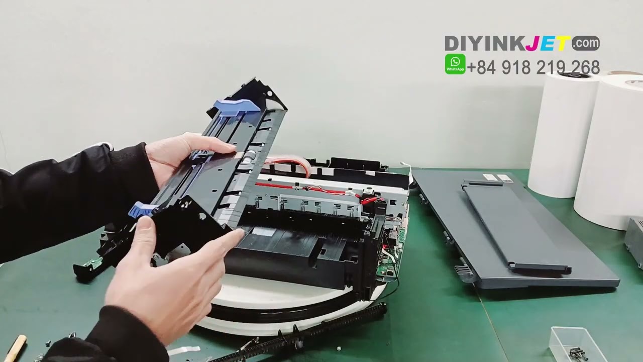 Convert Epson L18050 ET 18100 L8050 into a Roll to Roll DTF Printer