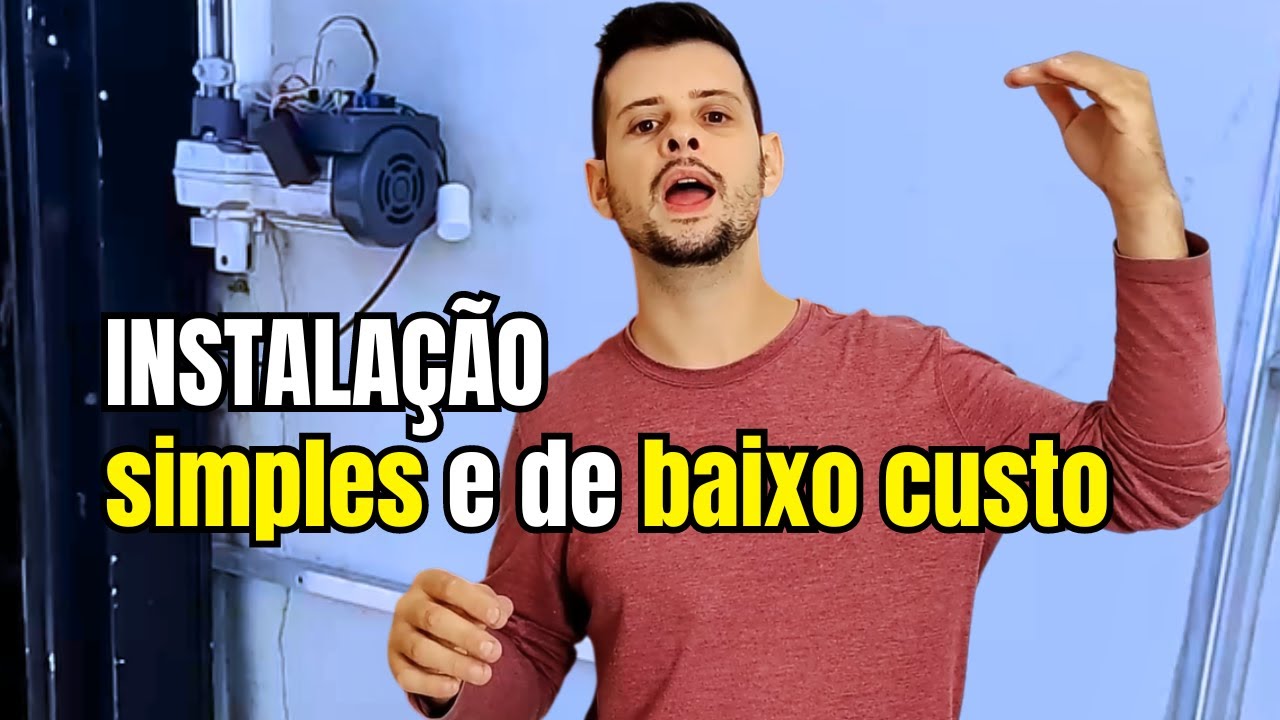 2 funções GENIAIS no motor de portão eletrônico, configuração prog ppa e instalação prática
